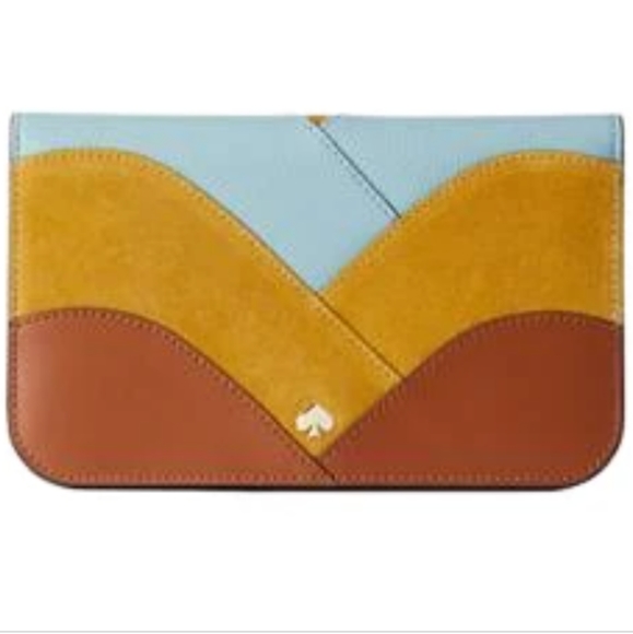 KATE SPADE Nadine Patchwork Medium Clutch Wallet - Picture 5 of 7